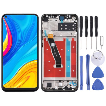 Écran LCD et numériseur complet avec cadre pour Huawei Y7p (2020)
