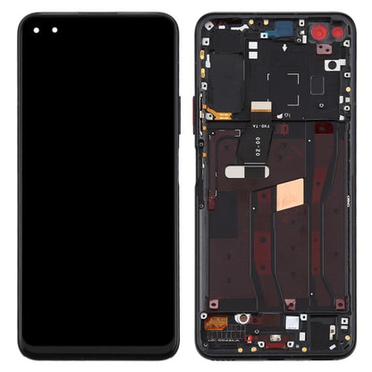 Écran LCD et numériseur complet avec cadre pour Huawei Nova 6 4G