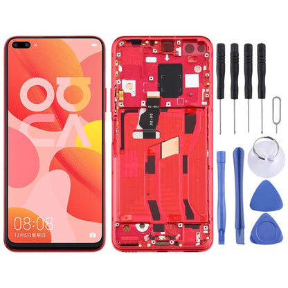 Écran LCD et numériseur complet avec cadre pour Huawei Nova 6 5G, For Huawei Nova 6 5G, For Huawei Nova 6 5G (Dark Blue), For Huawei Nova 6 5G(Purple)
