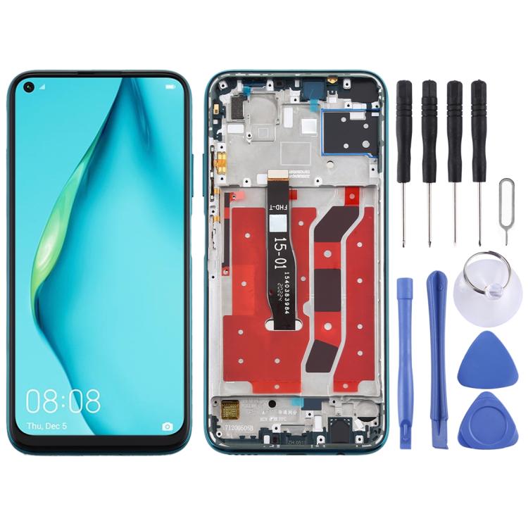 Écran LCD et numériseur complet avec cadre pour Huawei P40 Lite