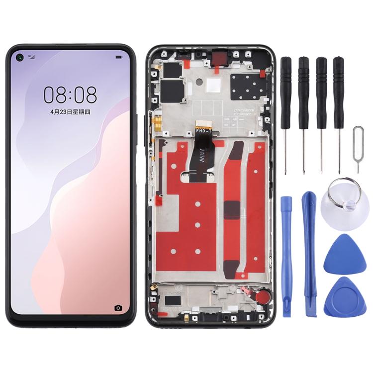 Écran LCD et numériseur complet avec cadre pour Huawei Nova 7 SE