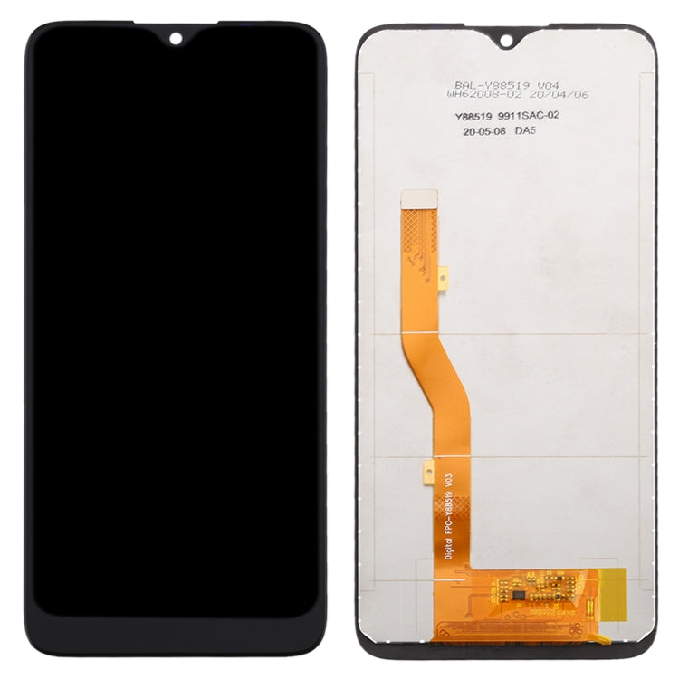 Ensemble complet d'écran LCD et de numériseur pour Alcatel 1SE 2020 / 5030
