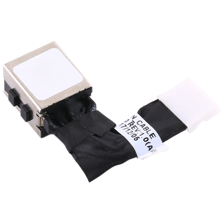 Connecteur de prise d'alimentation avec câble flexible, pour Dell Latitude e5580 m3520 098c6h