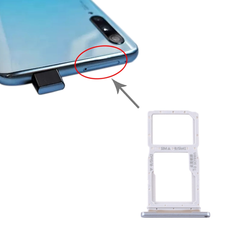 Tiroir Carte SIM + Tiroir Carte SIM / Tiroir Carte Micro SD pour Huawei Y9s 2020