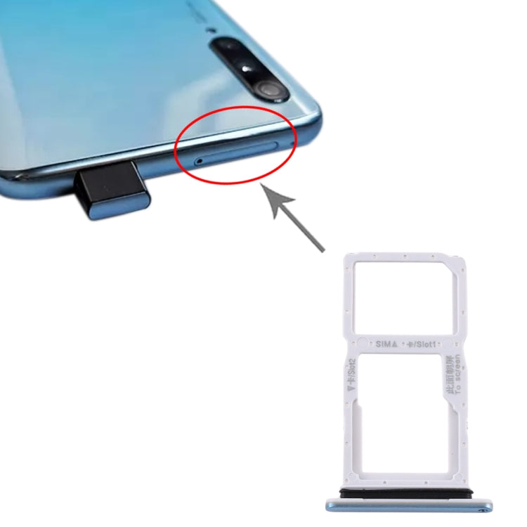 Tiroir Carte SIM + Tiroir Carte SIM / Tiroir Carte Micro SD pour Huawei Y9s 2020