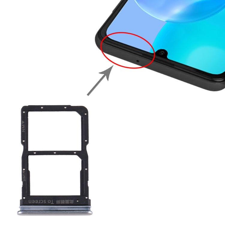 Tiroir Carte SIM + Tiroir Carte SIM pour Huawei Honor 30 Youth, For Huawei Honor 30 Youth