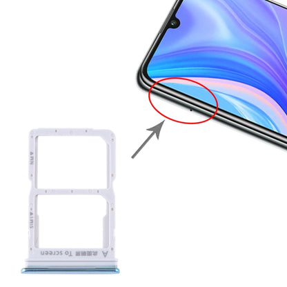 Tiroir Carte SIM + Tiroir Carte NM pour Huawei Y8p