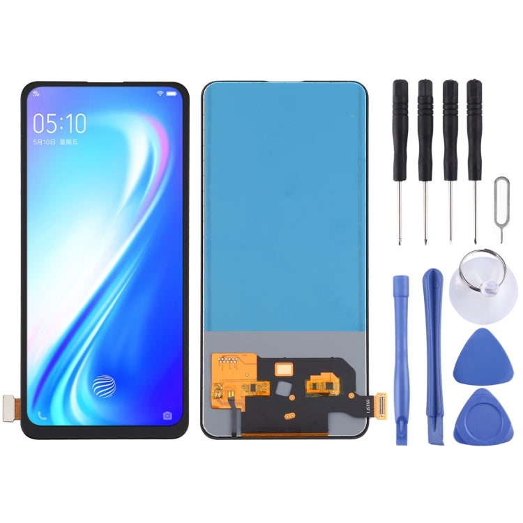 Écran LCD en matériau TFT et numériseur complet (ne prenant pas en charge l'identification par empreinte digitale) pour Vivo S1 Pro / V1832A / V1832T (Chine) / X27 / V15 Pro