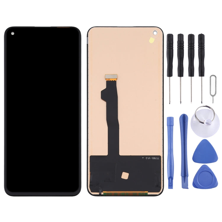 Écran LCD matériel TFT et numériseur complet (ne prenant pas en charge l'identification par empreinte digitale) pour Huawei Honor 30 / Nova 7 5G