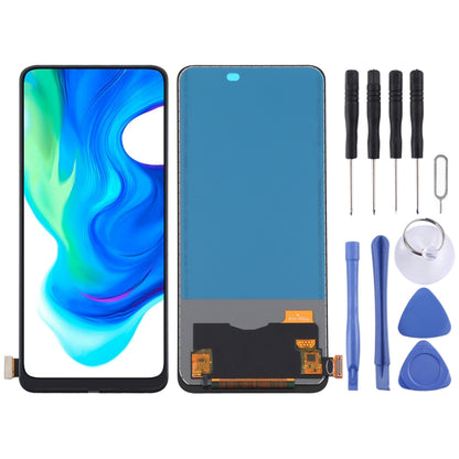 Écran LCD en matériau TFT et ensemble complet de numériseur (ne prenant pas en charge l'identification par empreinte digitale) pour Xiaomi Redmi K30 Pro / Poco F2 Pro