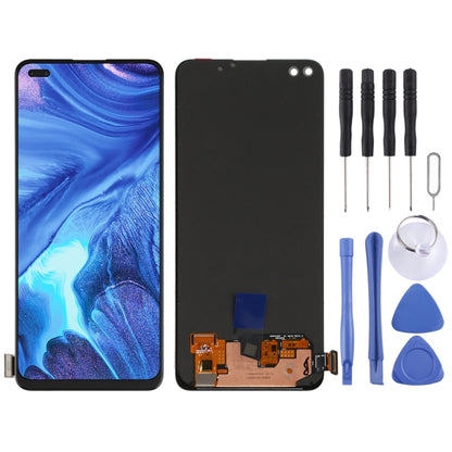 Écran LCD matériel d'origine AMOLED et assemblage complet de numériseur pour OPPO Reno4