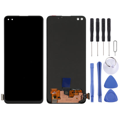 Écran LCD matériel d'origine AMOLED et assemblage complet de numériseur pour OPPO Reno4