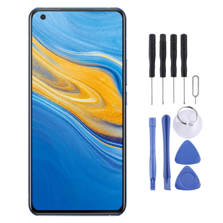 Écran LCD matériel d'origine AMOLED et assemblage complet de numériseur pour Vivo X50 / X50 5G