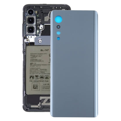 Cache arrière de batterie pour LG Velvet LMG910EMW LM-G910EMW / Velvet 5G LM-G900N LM-G900EM (Illusion Sunset)