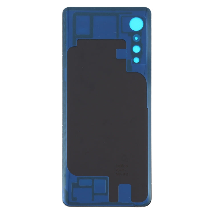 Cache arrière de batterie pour LG Velvet LMG910EMW LM-G910EMW / Velvet 5G LM-G900N LM-G900EM (Illusion Sunset)
