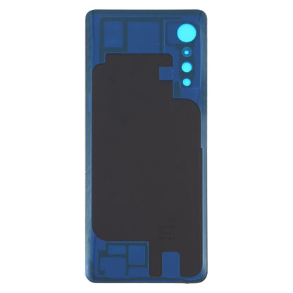 Cache arrière de batterie pour LG Velvet LMG910EMW LM-G910EMW / Velvet 5G LM-G900N LM-G900EM (Illusion Sunset)