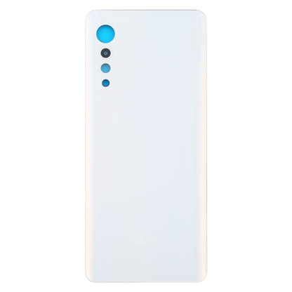 Cache arrière de batterie pour LG Velvet LMG910EMW LM-G910EMW / Velvet 5G LM-G900N LM-G900EM (Illusion Sunset)