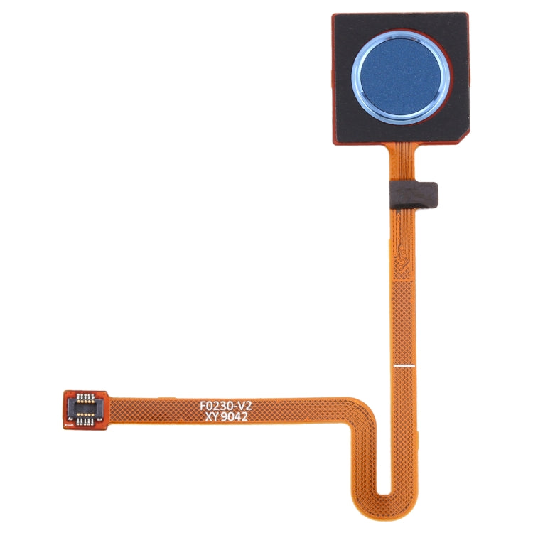 Câble flexible de capteur d'empreintes digitales pour LG K50 LMX520BMW LMX520EMW LM-X520 / Q60 LMX525EAW LMX525BAW LM-X525 / K12 Prime / K12 Max (Brésil) LMX525BAW
