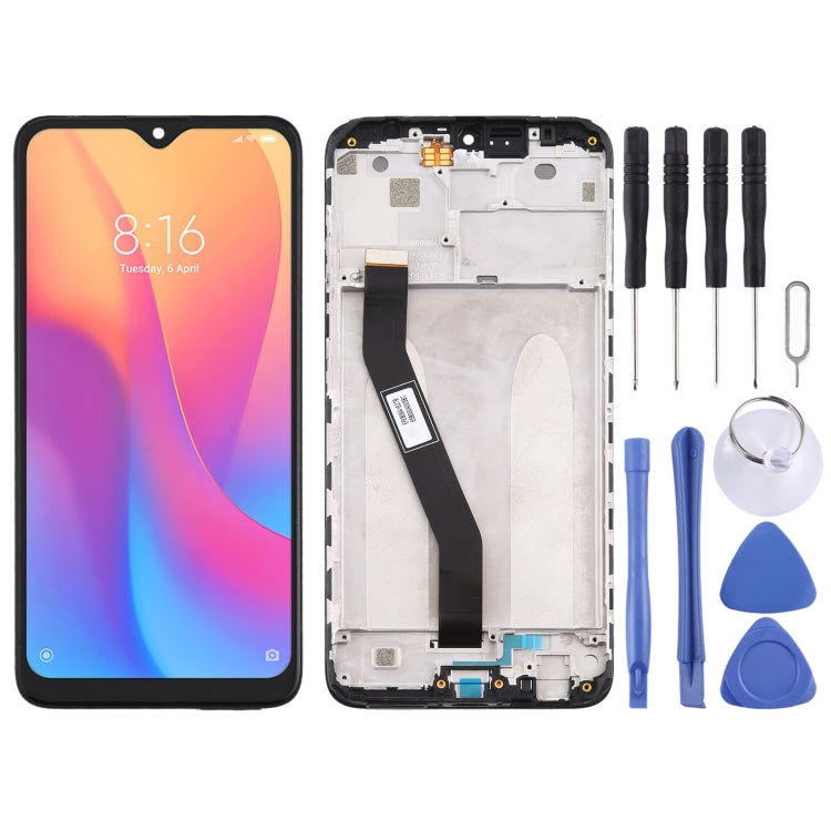 Écran LCD et numériseur complet avec cadre pour Xiaomi Redmi 8A / Redmi 8 / Redmi 8A Dual / Redmi 8A Pro