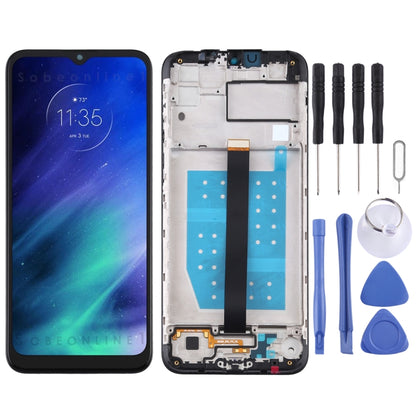 Écran LCD et numériseur complet avec cadre pour Motorola One Fusion