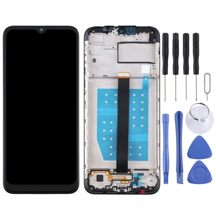 Écran LCD et numériseur complet avec cadre pour Motorola One Fusion