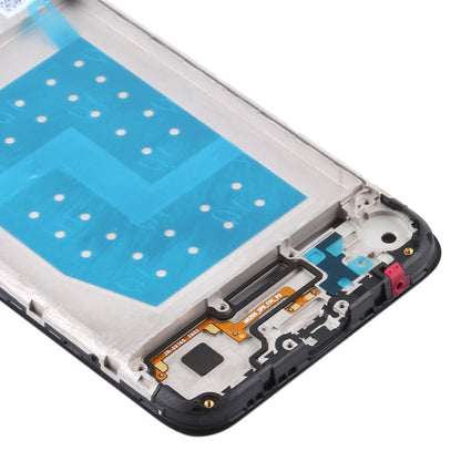 Plaque de lunette de cadre LCD de boîtier avant pour Motorola One Fusion