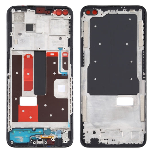 Pour OPPO A92s PDKM00, boîtier avant, cadre LCD, plaque de lunette