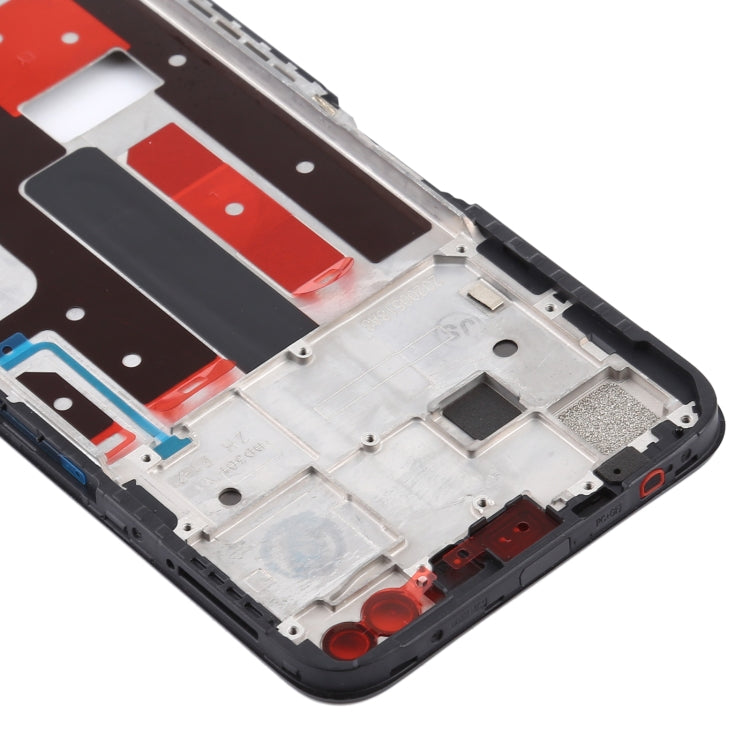Pour OPPO A92s PDKM00, boîtier avant, cadre LCD, plaque de lunette
