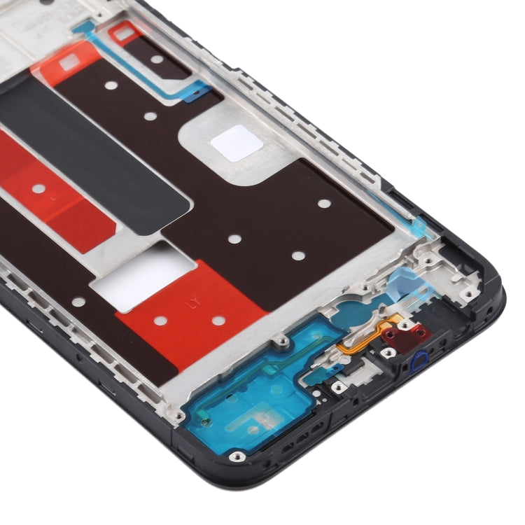 Pour OPPO A92s PDKM00, boîtier avant, cadre LCD, plaque de lunette