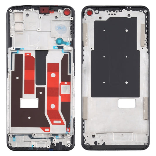 Pour OPPO A72 5G, boîtier avant, cadre LCD, plaque de lunette