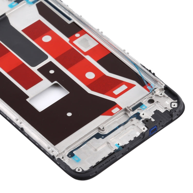 Pour OPPO A72 5G, boîtier avant, cadre LCD, plaque de lunette