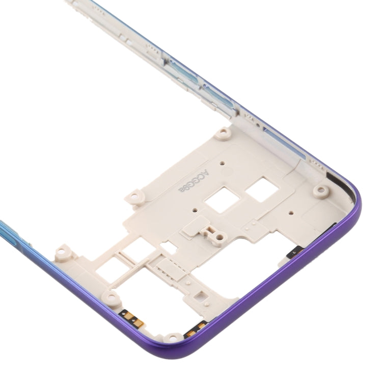 Pour OPPO A52 CPH2061 / CPH2069 (Global) / PADM00 / PDAM10 (Chine) Plaque de cadre central