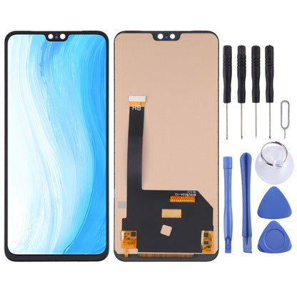 Écran LCD en matériau TFT et numériseur complet (ne prenant pas en charge l'identification par empreinte digitale) pour Vivo S7 5G V2020A