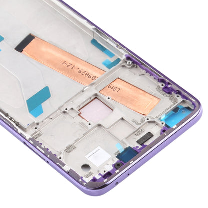 Plaque de lunette de cadre LCD de boîtier avant pour Xiaomi Redmi K30i 5G