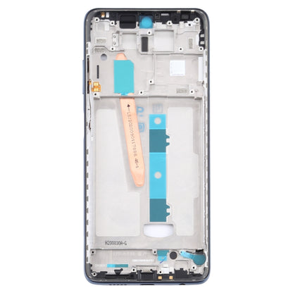 Plaque de lunette de cadre LCD de boîtier avant pour Xiaomi Poco X3 / Poco X3 NFC M2007J20CG / M2007J20CT