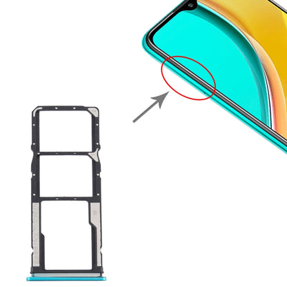 Tiroir Carte SIM + Tiroir Carte SIM + Tiroir Carte Micro SD pour Xiaomi Redmi 9/Poco C31