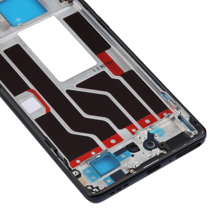 Pour OPPO Reno5 Pro 5G PDSM00, PDST00, CPH2201, boîtier avant d'origine, cadre LCD, plaque de lunette