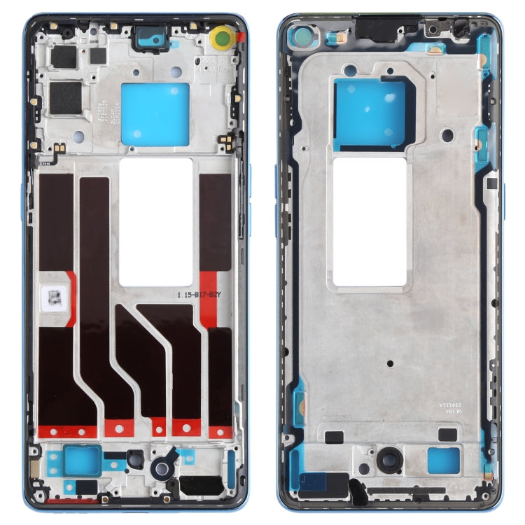 Pour OPPO Reno5 Pro 5G PDSM00, PDST00, CPH2201, boîtier avant d'origine, cadre LCD, plaque de lunette