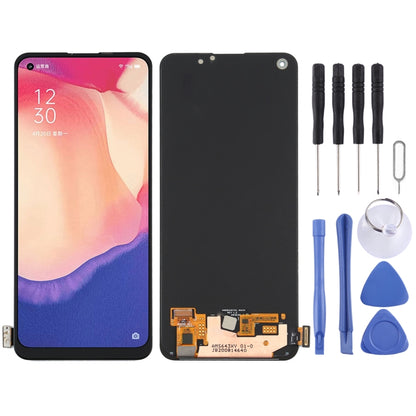 Écran LCD et numériseur en matériau AMOLED d'origine, assemblage complet pour OPPO Reno4 SE (Chine) / Realme 7 Pro / Realme Q2 Pro / Realme X7 5G / RMX2170, PEAM00, PEAT00, For OPPO Reno4 SE(China)(Original)
