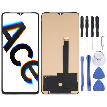 Écran LCD en matériau TFT et numériseur complet (ne prenant pas en charge l'identification par empreinte digitale) pour OPPO Reno ACE / Realme X2 Pro