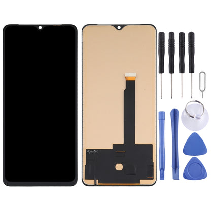 Écran LCD en matériau TFT et numériseur complet (ne prenant pas en charge l'identification par empreinte digitale) pour OPPO Reno ACE / Realme X2 Pro