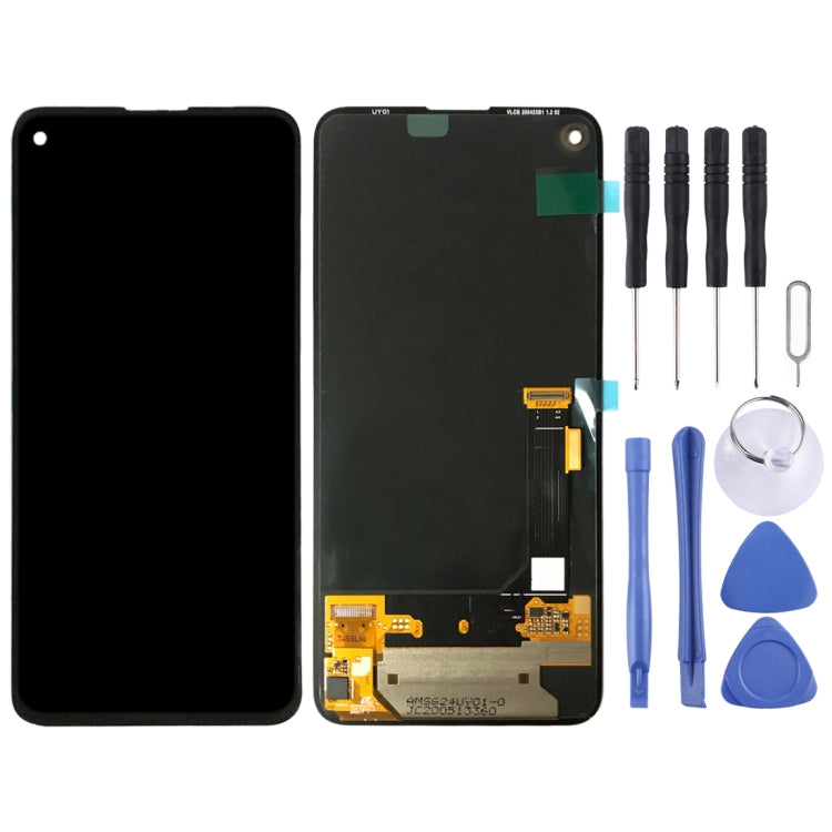 Écran LCD et numériseur en matériau OLED d'origine, assemblage complet pour Google Pixel 4a 5G GD1YQ G025I