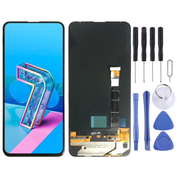 Ensemble complet d'écran LCD et de numériseur en matériau OLED pour Asus ZenFone 7 / ZenFone 7 Pro ZS671KS ZS670KS