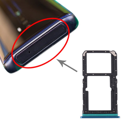 Pour OPPO Reno2 PCKM70 PCKT00 PCKM00 CPH1907 plateau de carte SIM + plateau de carte SIM/plateau de carte Micro SD