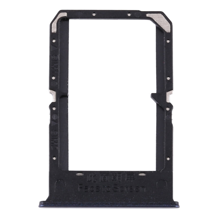 Pour OPPO A72 5G / K7X 5G / A53 5G Plateau de carte SIM + Plateau de carte SIM