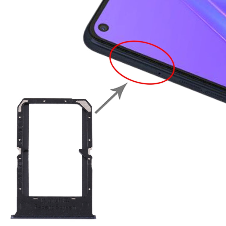 Pour OPPO A72 5G / K7X 5G / A53 5G Plateau de carte SIM + Plateau de carte SIM