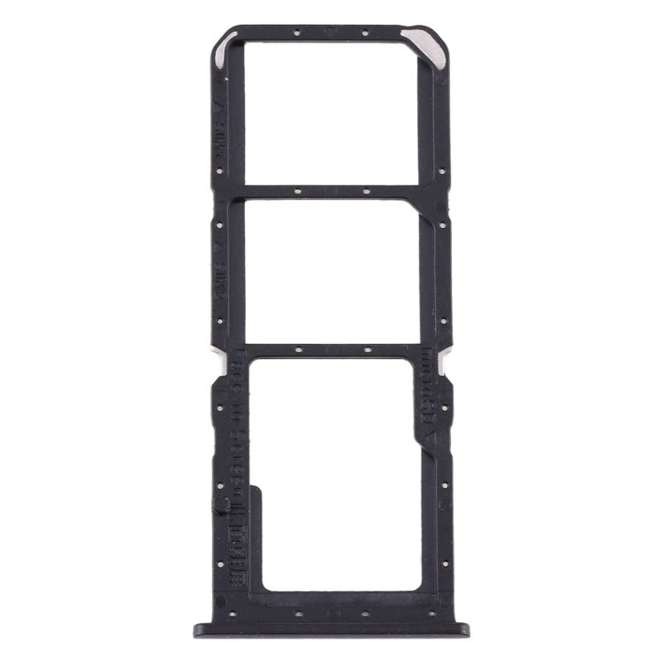 Pour OPPO A32 / A53 4G / A33 2020 / A53s / A11s PDVM00 Plateau de carte SIM + Plateau de carte SIM + Plateau de carte Micro SD