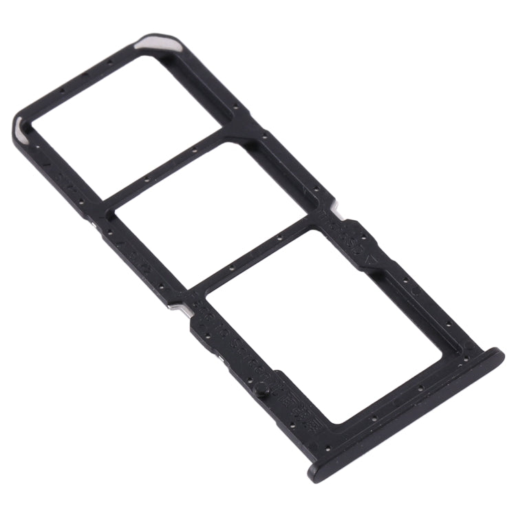 Pour OPPO A32 / A53 4G / A33 2020 / A53s / A11s PDVM00 Plateau de carte SIM + Plateau de carte SIM + Plateau de carte Micro SD