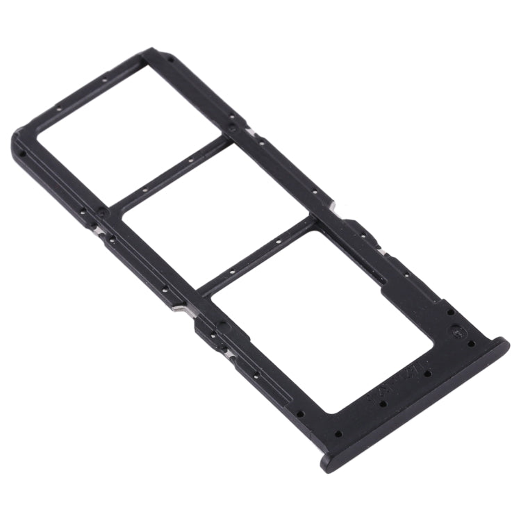 Pour OPPO A32 / A53 4G / A33 2020 / A53s / A11s PDVM00 Plateau de carte SIM + Plateau de carte SIM + Plateau de carte Micro SD