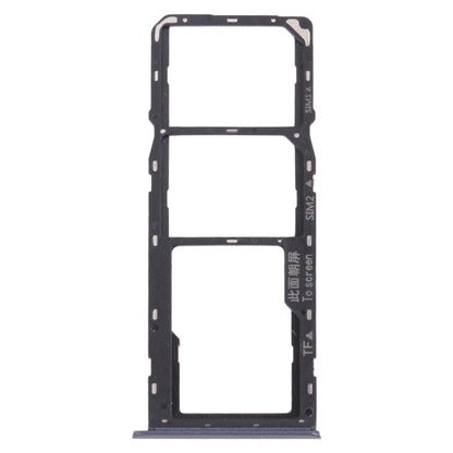 Pour OPPO Realme C11 RMX2185 Plateau de carte SIM + Plateau de carte SIM + Plateau de carte Micro SD, For OPPO Realme C11